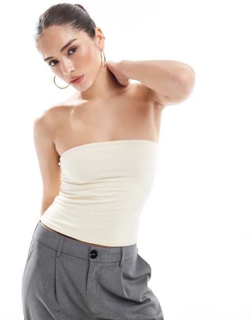 Cotton On All day tube top in yellow - YELLOW