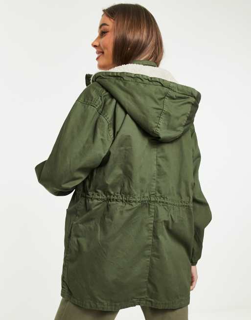 Green anorak clearance jacket