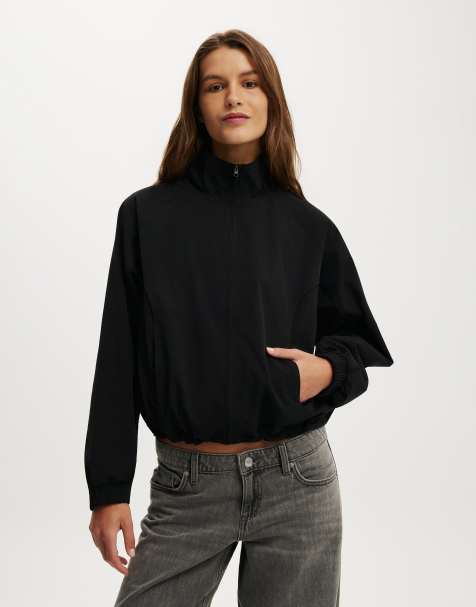 Cotton On Ari spray jacket in black - view 1