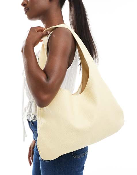 Cotton On ava tote bag in lemon icing - view 1