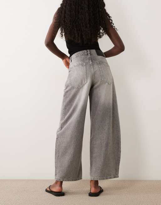 Cotton On baggy ballonjeans in grijs, 2 van 5