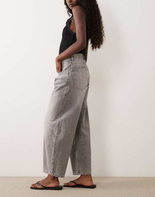 Cotton On baggy balloon-jeans i skyggegrå, 3 af 5
