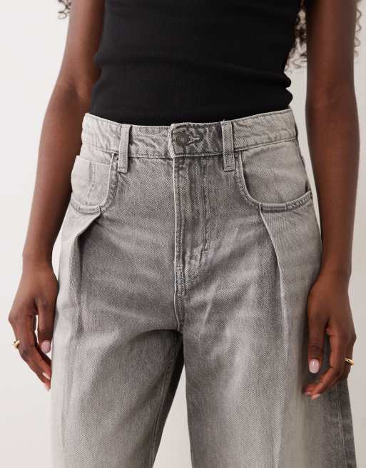 Cotton On baggy balloon-jeans i skyggegrå, 4 af 5