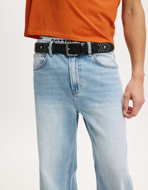Cotton On Baggy bootcut jean in blue, 4 of 4