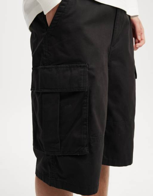 Cotton On Baggy cargo short in black  , 4 of 4