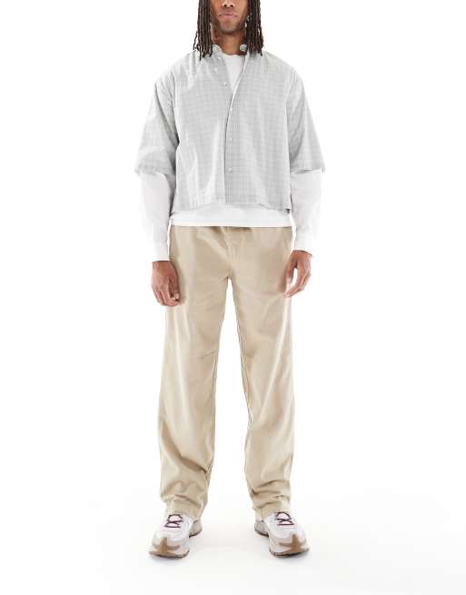 Cotton On baggy casual trouser in light camel, 2 of 5