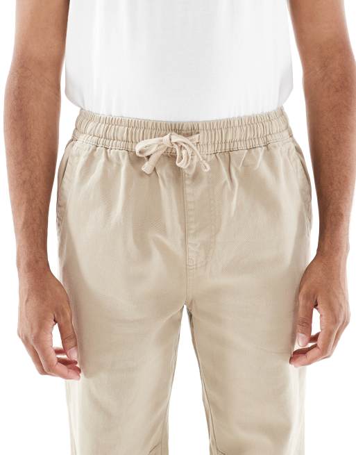Cotton On baggy casual trouser in light camel, 4 of 5
