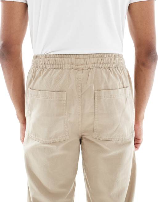 Cotton On baggy casual trouser in light camel, 5 of 5