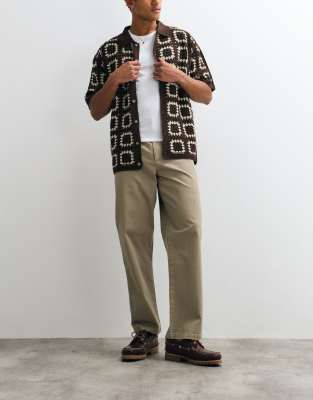 Cotton On Baggy Chino Pants In Brown