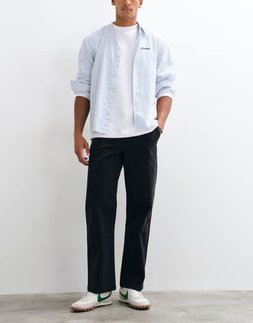 Cotton On baggy chino trouser in charcoal, 2 of 5