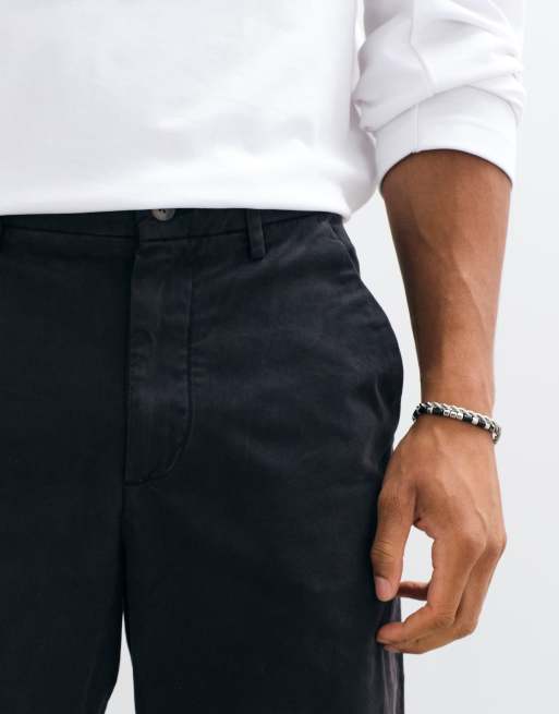 Cotton On baggy chino trouser in charcoal, 3 of 5