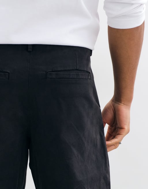Cotton On baggy chino trouser in charcoal, 4 of 5
