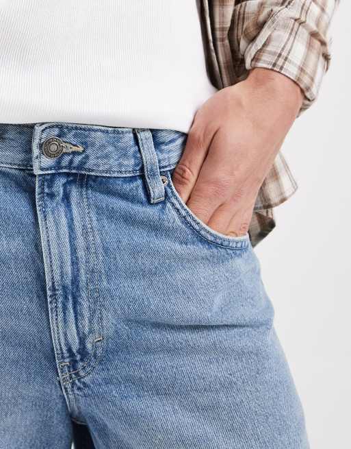 Cotton On baggy denim shorts in gambino blue, 4 of 5