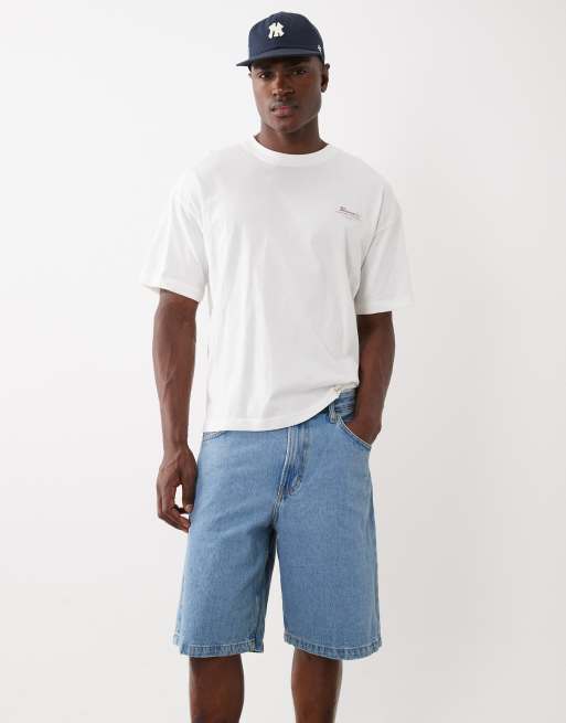 Cotton On baggy denim shorts in verve blue, 2 of 5