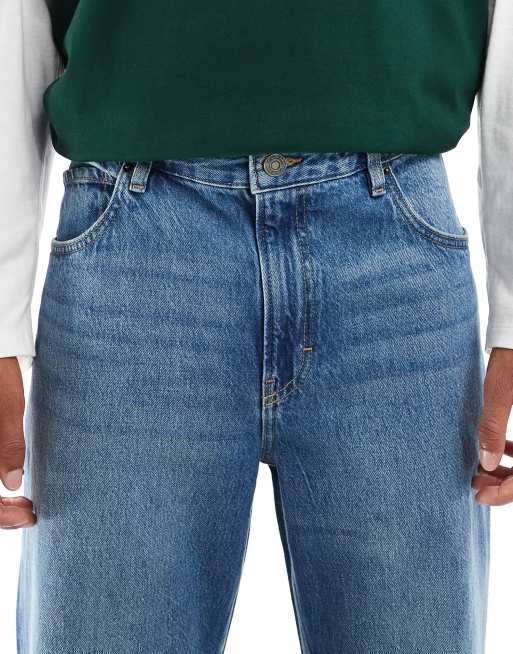 Cotton On baggy jeans in nebraska blue, 5 of 5