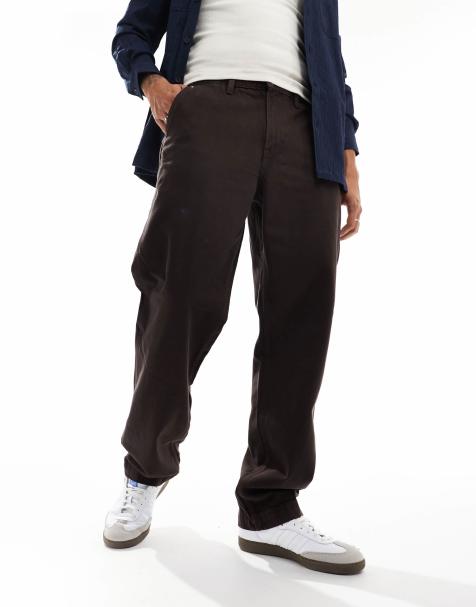 Cotton On - Baggy jeans in puur chocoladebruin - view 1
