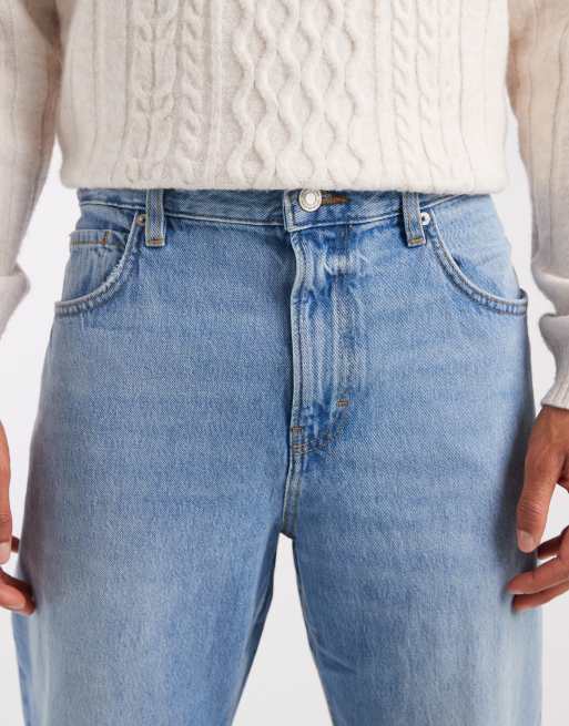 Cotton On baggy jeans in static blue, 4 of 5