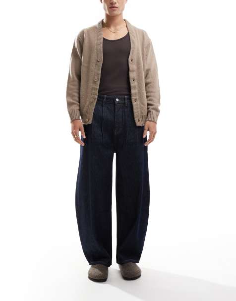 Cotton On - Baggy jeans met ballonpijpen in blauw - view 1