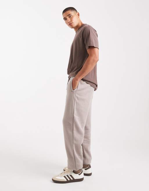 Cotton On - Baggy joggingbroek met boorden in lichtgrijs, 3 van 5