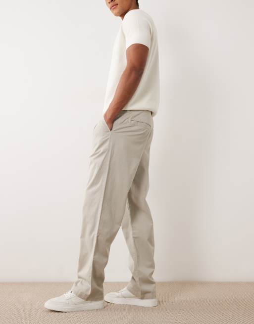 Cotton On baggy pleated trouser in stone, 3 of 5