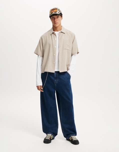 Cotton On Baggy skater jean in dark blue