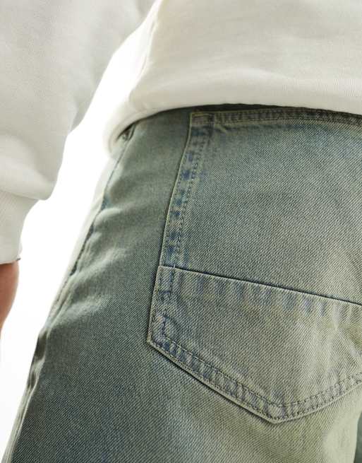 Cotton On baggy skater jeans in retro overdye blue tint , 4 of 5