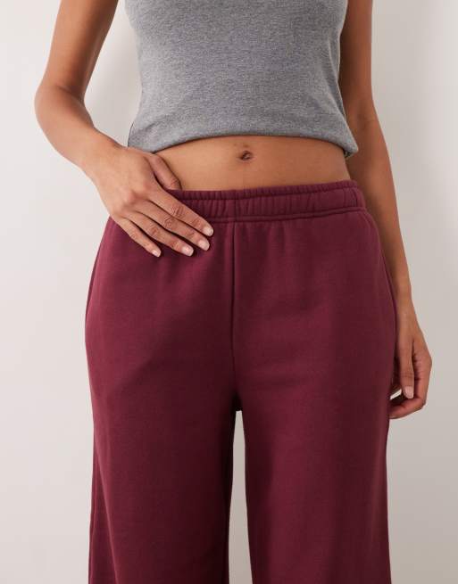 Cotton On baggy sweatpant in sour cherry, 3 of 5