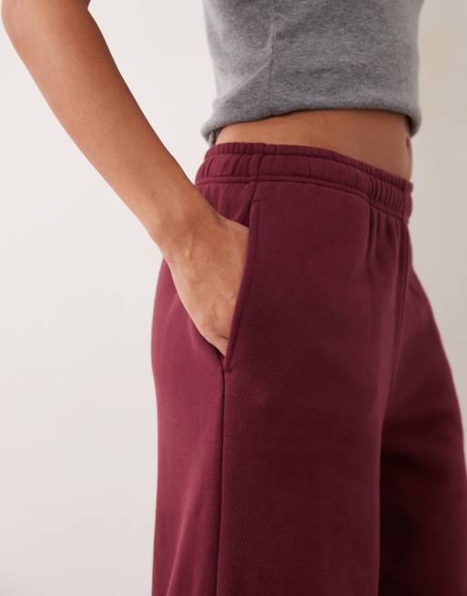 Cotton On baggy sweatpant in sour cherry, 4 of 5