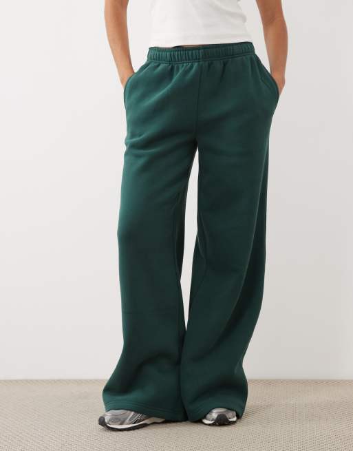 Cotton On baggy sweatpants in treetop green , 2 of 5