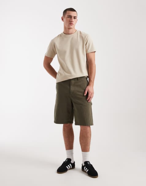 Cotton On - Baggy werkshort in legergroen - view 1