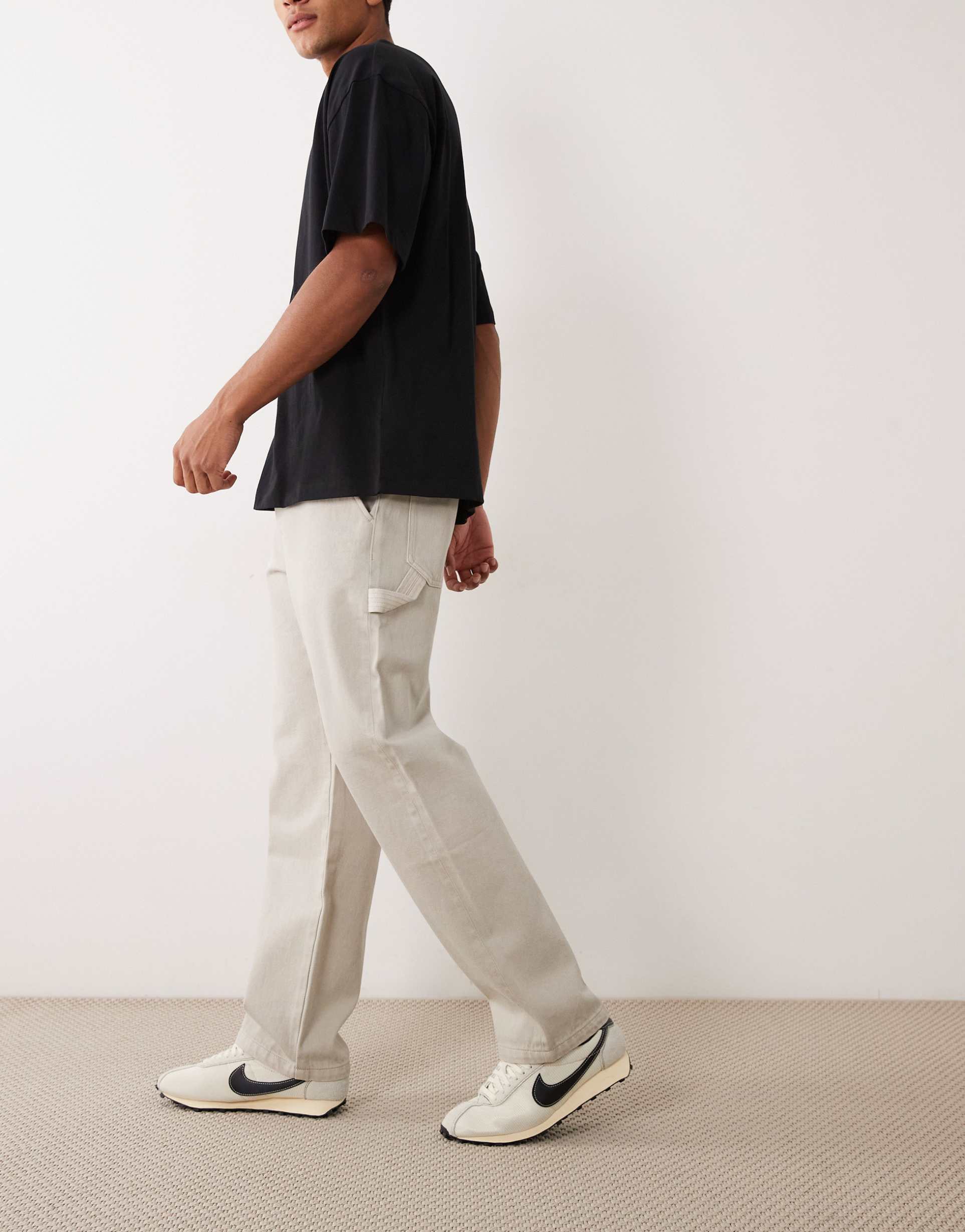 cotton on baggy worker pants in stone