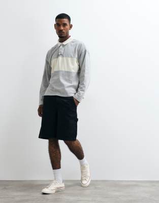 Cotton On Baggy Worker Shorts In Black