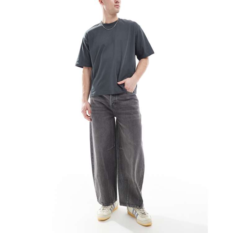 大人気 【threetimes】 Balloon baggy jeans ★送料・関税込★ threetimes】 Balloon baggy jeans /追跡付 (threetimes/デニム