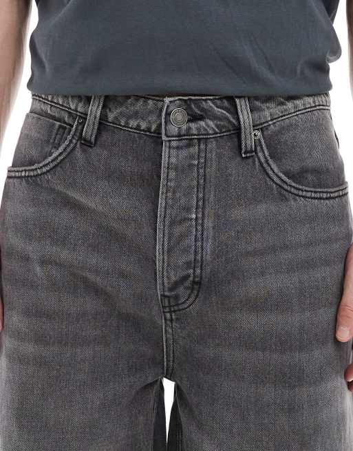 Cotton On balloon fit baggy jeans in grunge gray
