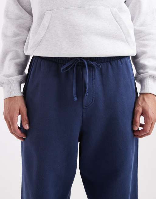 Cotton On – Bardzo szerokie spodnie dresowe w kolorze indygo, 5 z 5