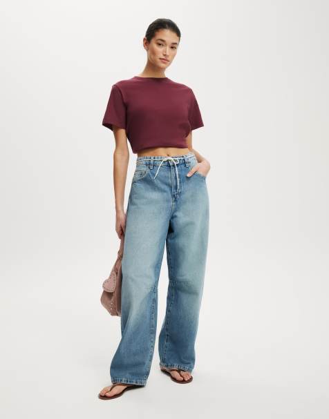 Cotton  On Barrel jean in blue - view 1