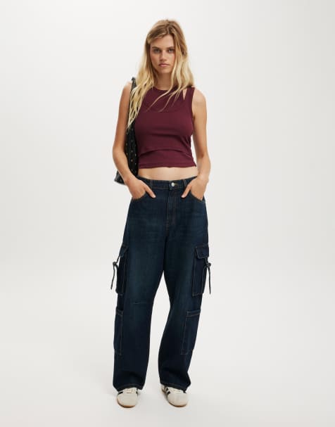 Cotton  On Barrel jean in blue  - view 1