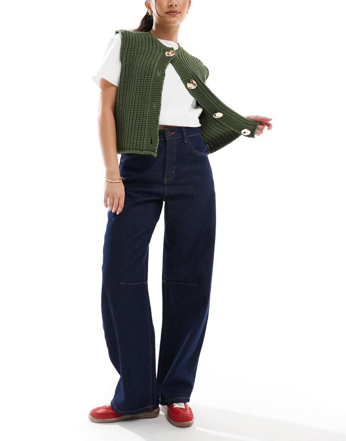 Cotton On barrel jean in indigo