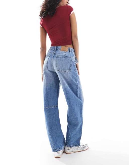 Cotton On barrel jean in saltwater blue, 3 of 5