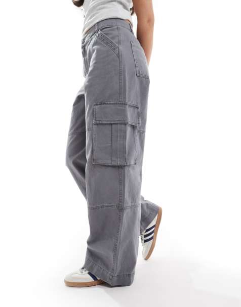 Cotton On Benny cargo pant in blue - view 1