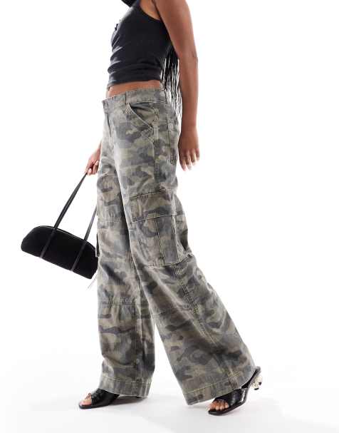 Cotton  On Benny cargo pant in green