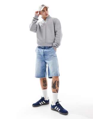 Cotton On - Bermuda baggy - Bleu