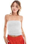 [Cotton:On] Cotton On Billi tube top in grey S Grey Marle