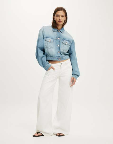 Cotton On Billie denim jacket in blue - view 1