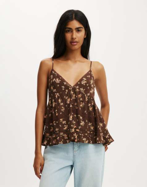 Cotton On Billie lace babydoll cami in multi - view 1