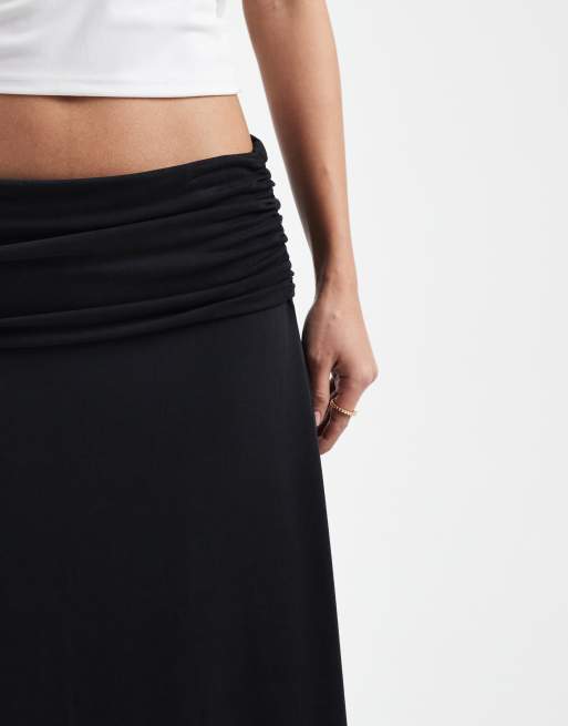 Cotton On - Billie - Soepelvallende rok in zwart, 4 van 5