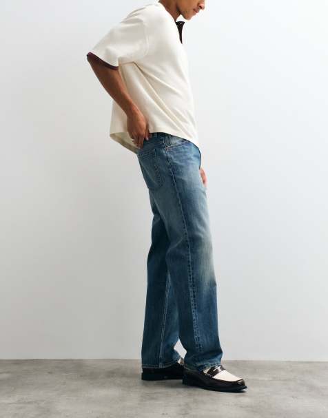 Cotton On – Blå, baggy jeans - view 1