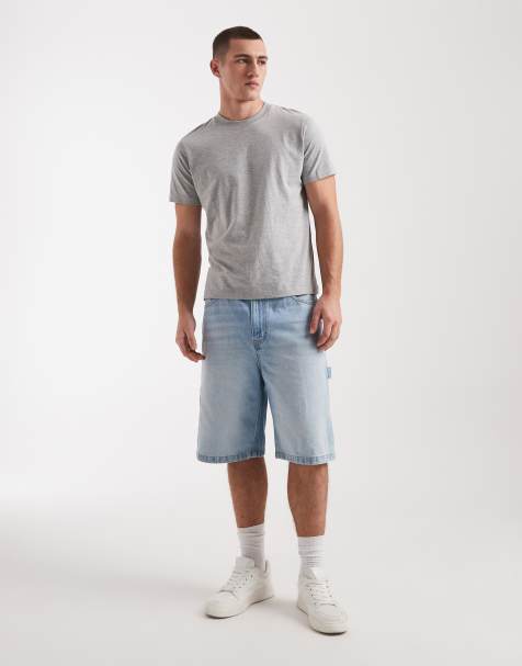 Cotton On - Blå baggy jorts - view 1