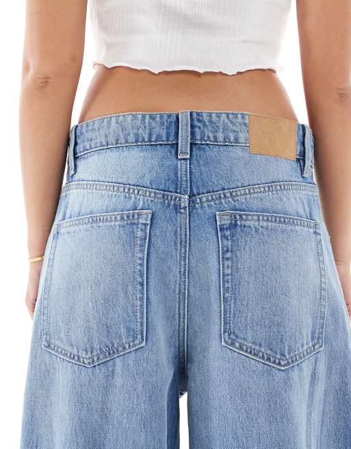 Cotton On – Blå, extra baggy jeans i boyfriend-modell , 4 av 5