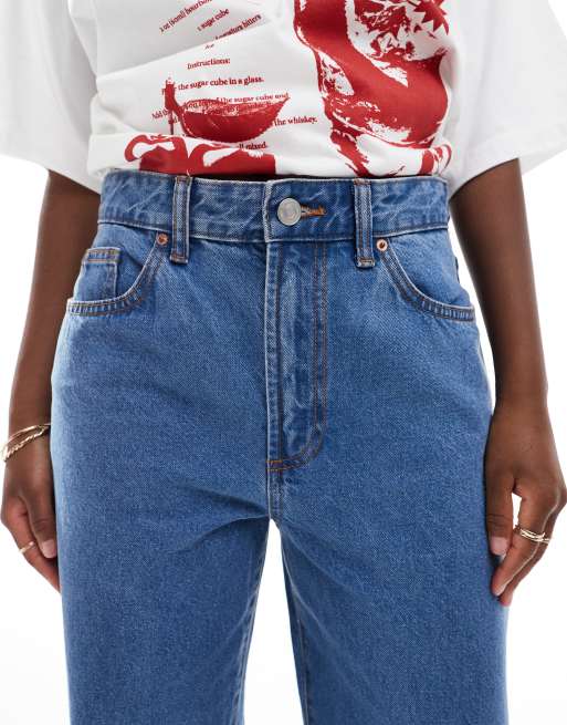 Cotton On – Blå, raka jeans , 5 av 5
